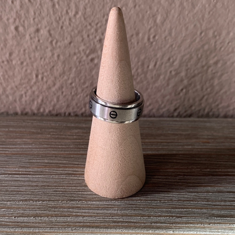 Luxury Silver Band Ring